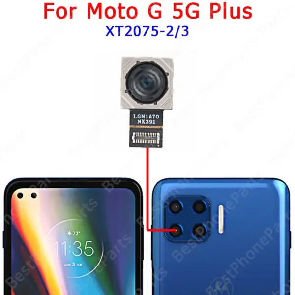 Motorola Moto G 5G Plus Rear Camera Module - Image 9