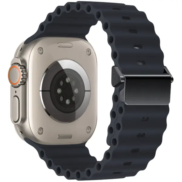 Silicone Ocean Strap for Apple Watch Ultra Series - Image 12