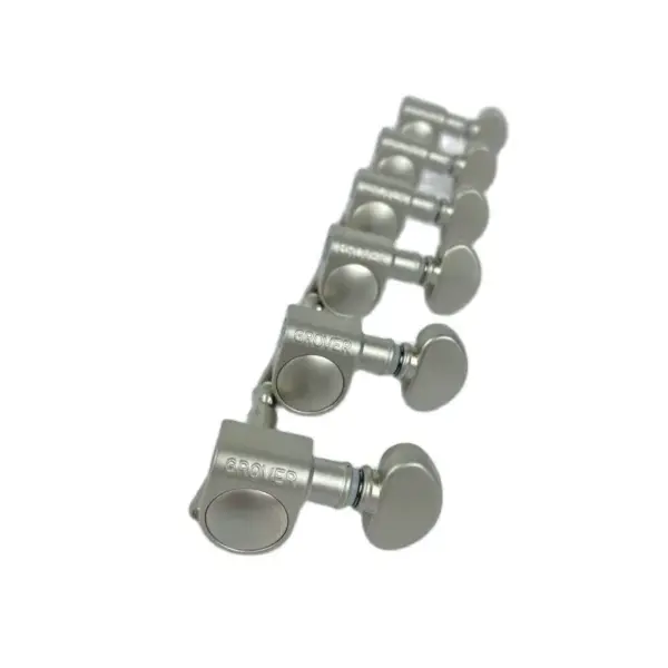 Grover R6 Matte Nickel Tuner for Electric Guitar - Image 2