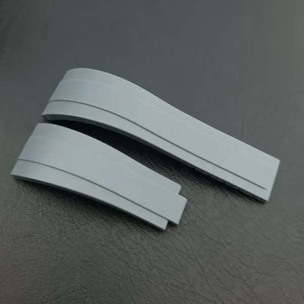 20mm Rubber Watch Strap with Stainless Steel Buckle - Image 22
