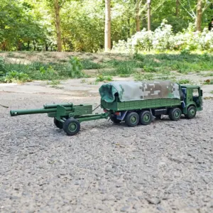 1:50 Alloy Military Truck Model Military Trailer 11 S09635d0e7f1d4fcb838adf992a7201f2v