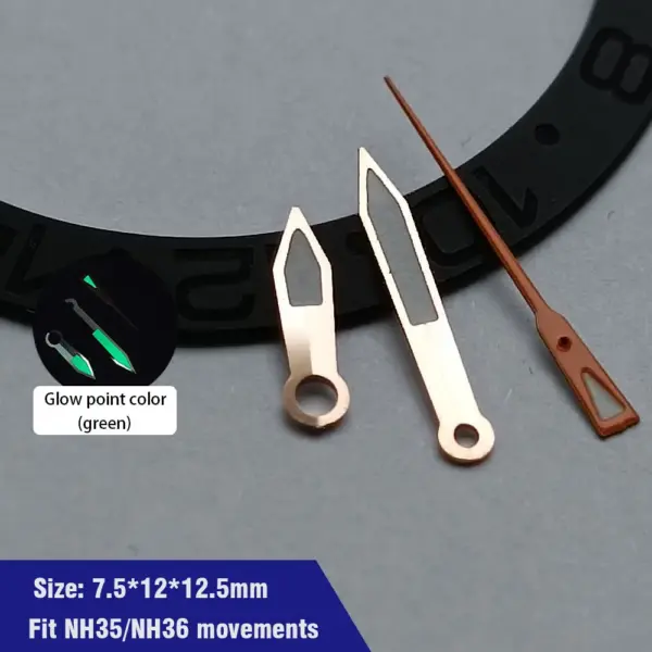 Green Luminescent Hands for NH35 NH36 Sports Watch - Image 33