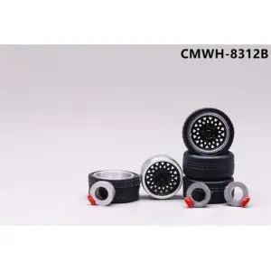 CM Model 1/64 Alloy Wheel & Tire Set for Model Cars 73 S09adc5f03a0c4561ba28689cc7dc821f4 4