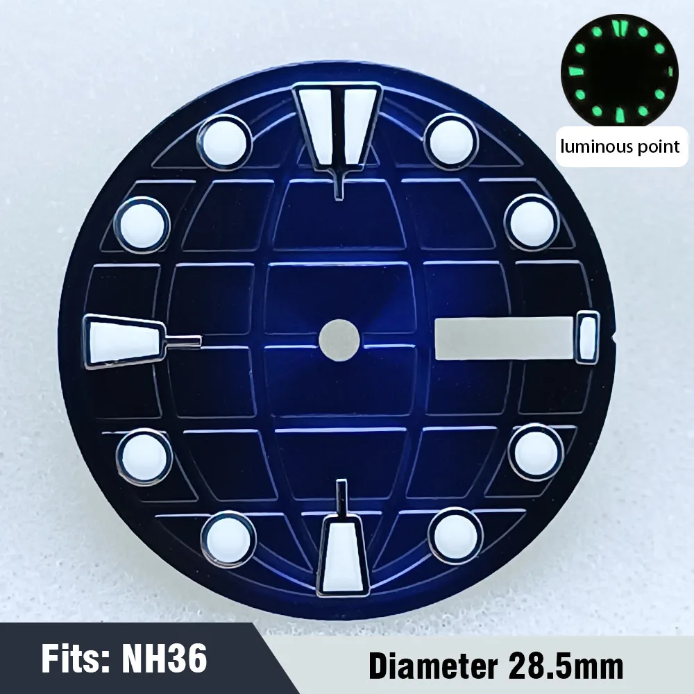Men's Watch Dial NH35Nh36 Luminous Sterile Model 44 Men's Watch Dial NH35Nh36 Luminous Sterile Model - Image 44