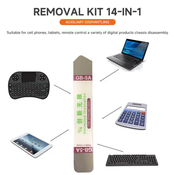 14 in 1 Phone & Tablet Repair Toolkit - Image 2
