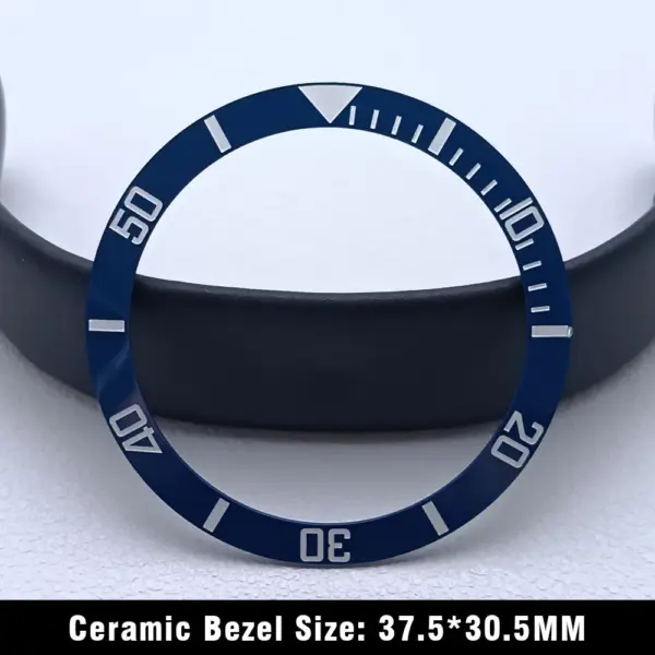 37.5mm Sloping Ceramic Watch Bezel Insert Replacement - Image 7