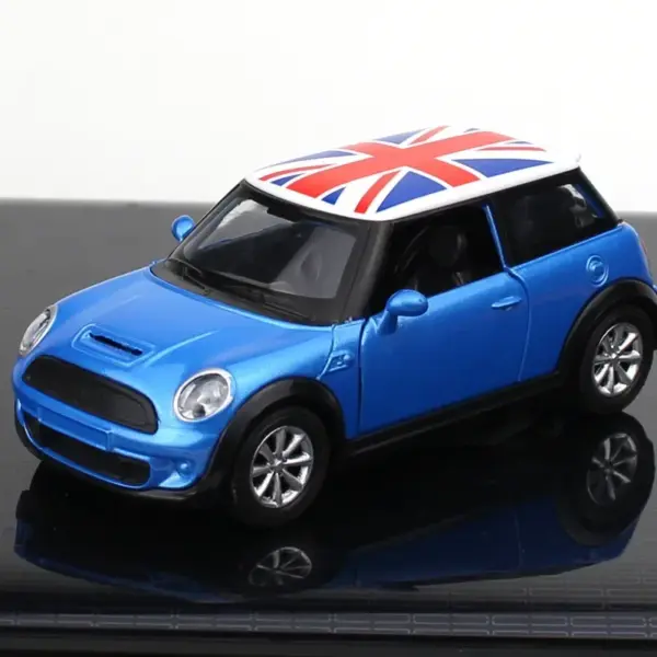 1:36 BMW Mini Cooper Die-Cast Model Car - Image 6