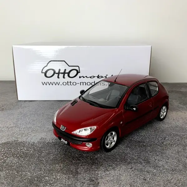 JERREN 1:18 Scale 206 S16 1999 Resin Car Model - Image 5