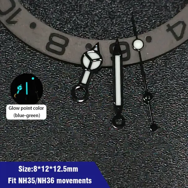 Green Luminous Watch Hands for NH35 NH36 Movement - Image 46