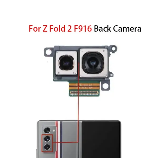 Rear Camera Flex Cable for Samsung Galaxy Z Fold 2 - Image 9