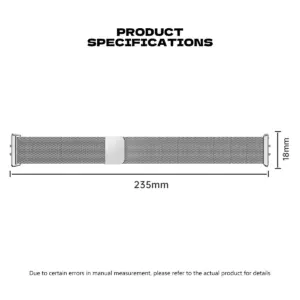 Stainless Steel Band For Samsung Galaxy Fit 3 18 S0b0b78522f214bc786eb629402f77a754 2