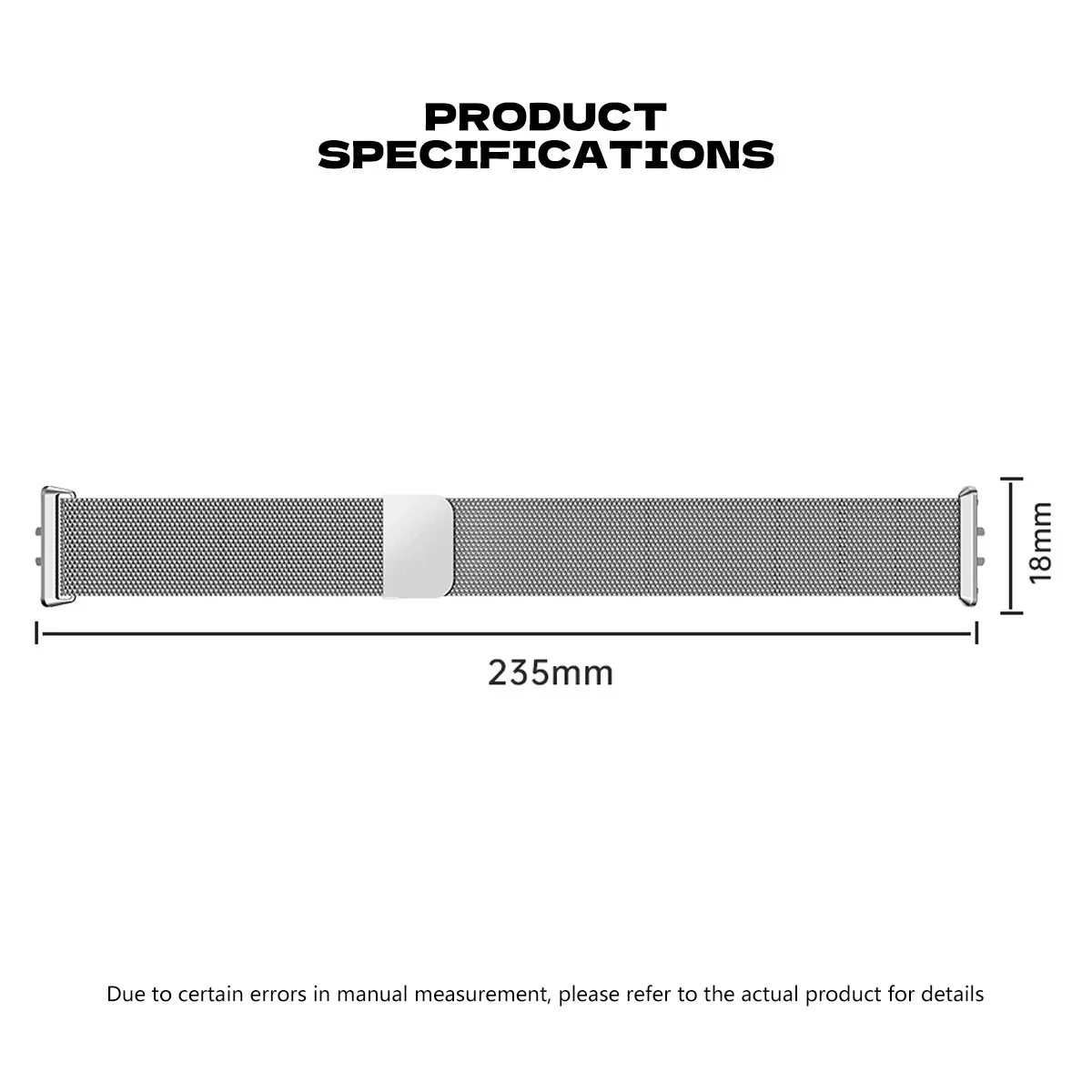 Stainless Steel Band For Samsung Galaxy Fit 3 6 Stainless Steel Band For Samsung Galaxy Fit 3 - Image 6