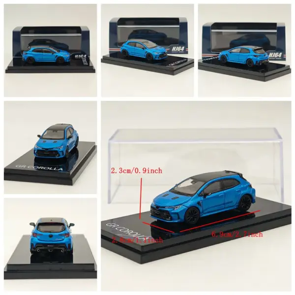 1/64 Scale GR Corolla RZ Diecast Model Car - Image 6