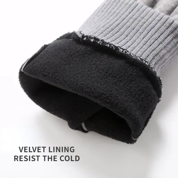 Winter Waterproof Men's Gloves for Cycling and More - Image 3