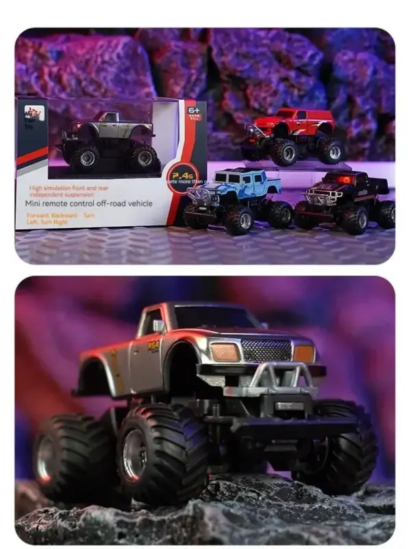 MN MODEL Remote Control Off-Road Car 1:64 Scale - Image 4