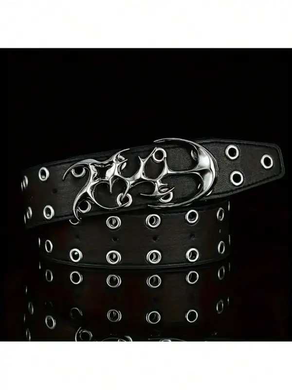 Genuine Leather Retro Men’s Belt - Image 3
