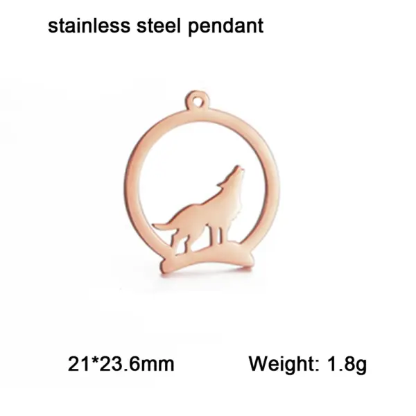 Wolf Charm Pendants for Men and Women Jewelry - Image 10