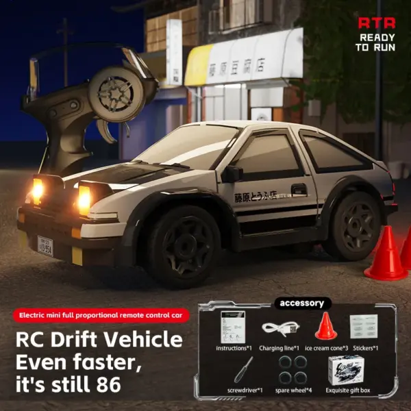 AE86 Mini Drift RC Car for Kids - Image 5