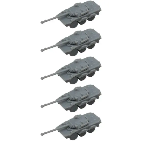 5PCS 3D AMX-10 RC Armored Car Models Kit - Image 5