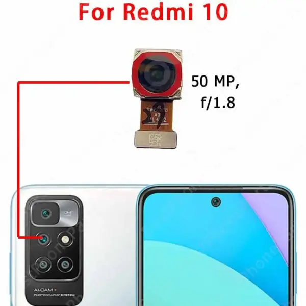 Xiaomi Redmi 10 Rear Camera Module Replacement - Image 4