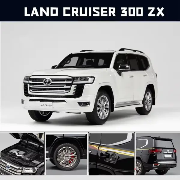 1/18 Toyota Land Cruiser LC300 ZX Diecast Model - Image 2