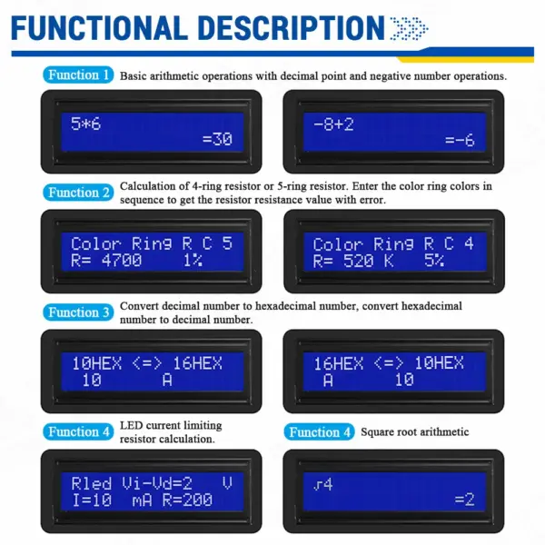 DIY Electronic Calculator Kit with LCD1062 Display - Image 4