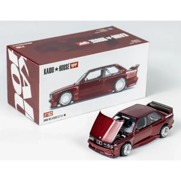 KAIDO×MINIGT 1:64 M3 E30 GT Alloy Car Model - Image 2