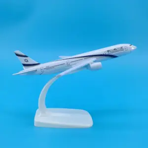 1:400 Diecast El Al B777 Model with Base 9 S0c61e910264c43ab8dddc6e1d3a96a0eB