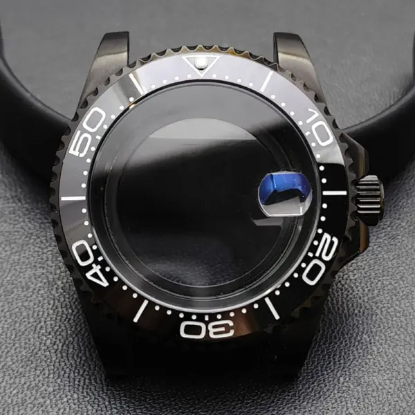 GMT 40.5MM Bidirectional Sapphire Watch Case for NH34 NH35 - Image 15