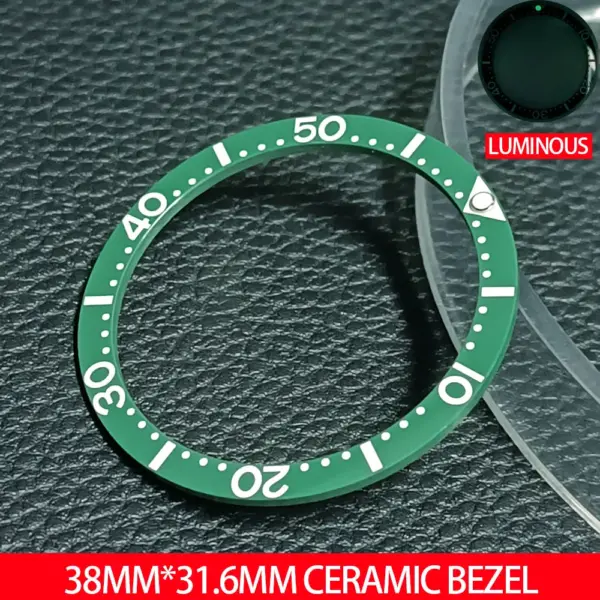 38mm Ceramic Bezel Insert for Dwayne Campbell Watch - Image 28