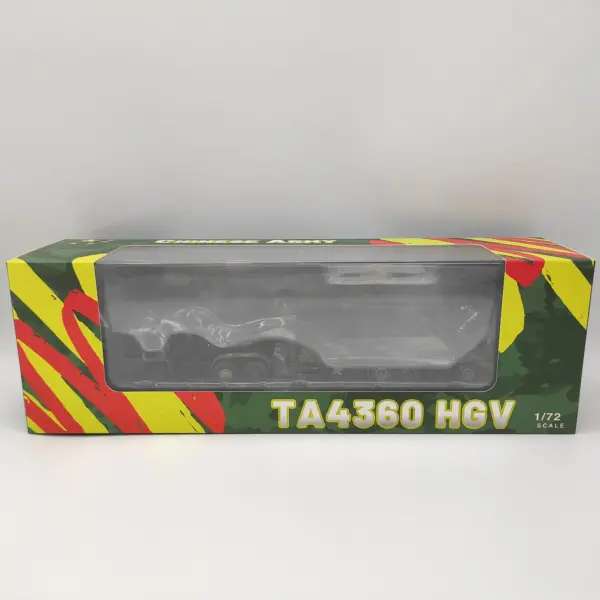 1:72 Scale Diecast Heavy-duty Transport Trailer Model - Image 7