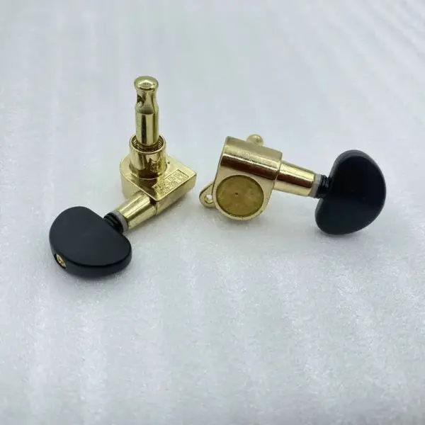 Golden 6-Piece Guitar Tuner Peg Set for Acoustic/Electric - Image 6