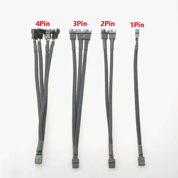 4-Pin PWM Fan Splitter Cable 27cm - Image 2