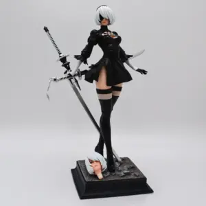 NieR Automata 9S A2 Anime Action Figure 50 S0ca63c0f8f074d8fa891860fabe3ae6fK