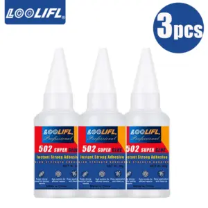 LOOLIFL 502 Shoe Repair Glue Strong Bond 20ml 18 S0cb56263d5a24127ad992c82f4384404g
