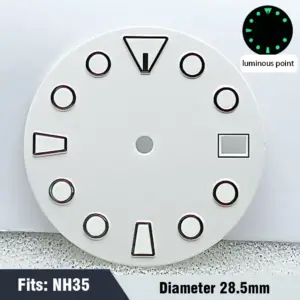 Men's Watch Dial NH35Nh36 Luminous Sterile Model 146 S0cbe5b872aef49adbb250c920d4b3f71x