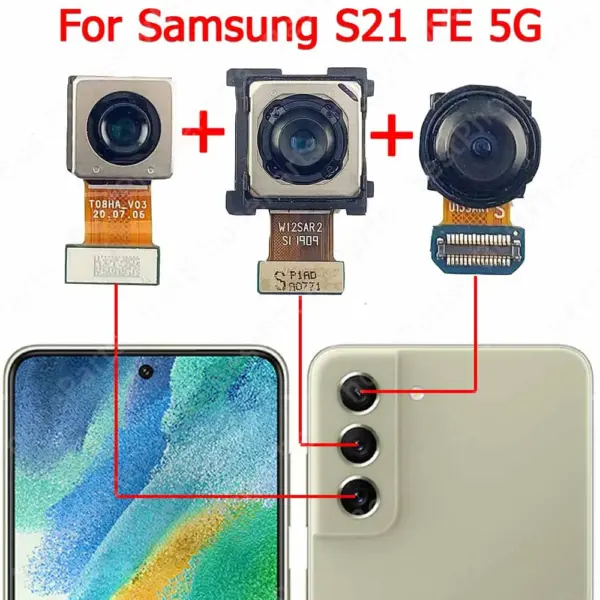 Samsung Galaxy S21 FE S21 Ultra Rear Camera Module - Image 8