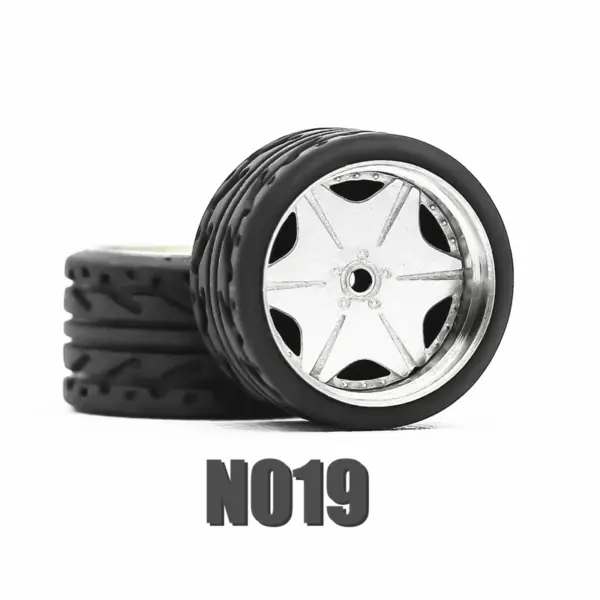 1/64 Carlomo Alloy N-Class Wheel Set for Models - Image 10