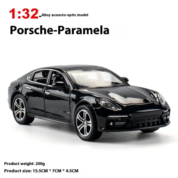1:32 Porsche Panamera Diecast Model Car - Image 12