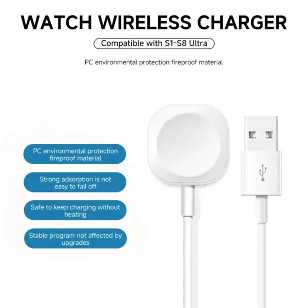 2024 Magnetic USB C Fast Charger for Apple Watch Ultra Series 9-2 - Image 6