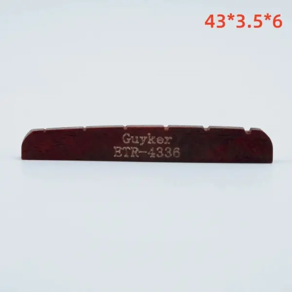 Guyker 42/43mm Bone Nut for Electric Guitars - Image 2