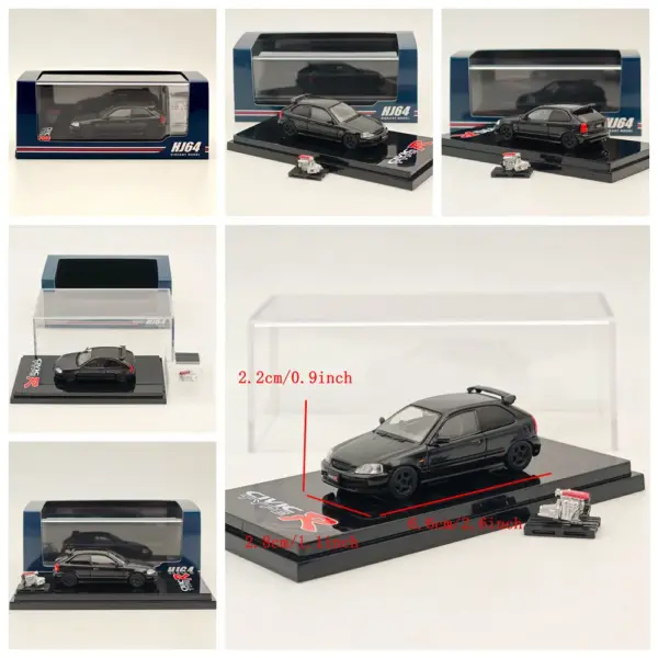 1/64 CIVIC TYPE R EK9 Custom Diecast Model - Image 3