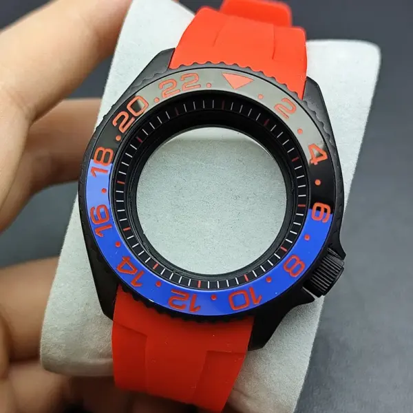 42mm NH35 Stainless Steel Watch Case with Sapphire Glass - Image 44