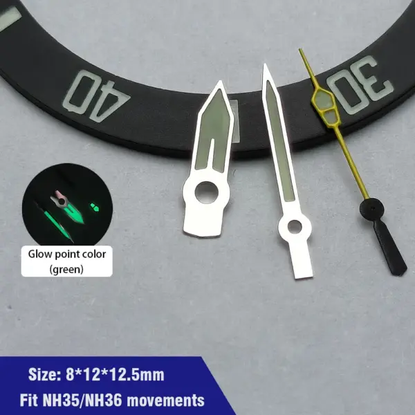 Green Luminous Watch Hands for NH35 NH36 Movement - Image 71