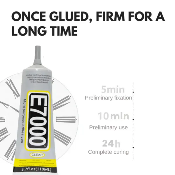 E7000 Clear Contact Adhesive 110ML - Image 3