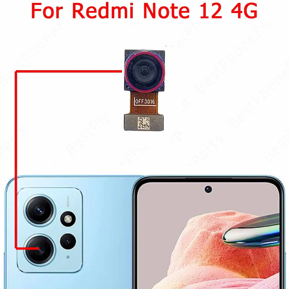 Xiaomi Redmi Note 12 Rear Camera Module Repair Part 6 Xiaomi Redmi Note 12 Rear Camera Module Repair Part - Image 6