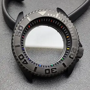 42mm Black Matte Watch Case for NH35 Movement 239 S0da2a71e31544f26a639fd677040f889e 2