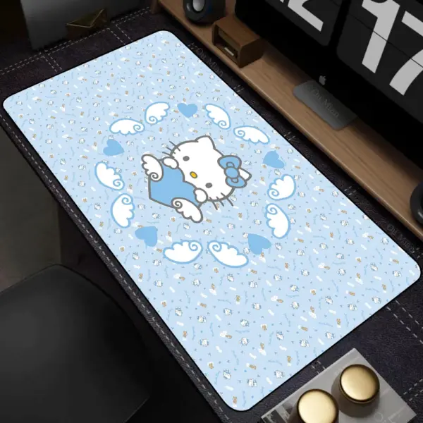 Large Hello Kitty Pink Mousepad for Gaming and Office - Image 10