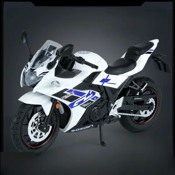 1/12 Suzuki GSX250R Diecast Motorcycle Model - Image 9