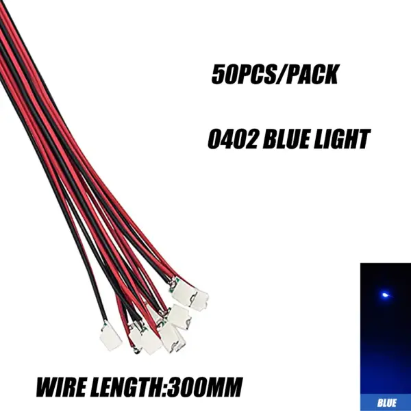 Micro LED SMD 0402 0603 with Wired Wires 50pcs - Image 20